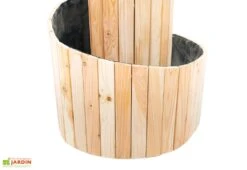 Spirale Aromatique – Jardinière En Bois De Mélèze Ø55 Cm 12 Spirale Aromatique – Jardinière En Bois De Mélèze Ø55 Cm -Garantia Boutique jardiniere spirale aromatique 55cm