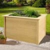 Jardinière Surélevée En Bois D’Épicéa Weka 120 X 79 Cm (5 Coloris) -Garantia Boutique jardiniere surelevee bois epicea weka 120 x 79 cm 5 coloris