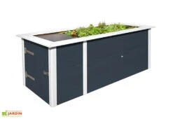 Jardinière Surélevée En Bois D’Épicéa Weka 205 X 79 Cm (4 Coloris) -Garantia Boutique jardiniere surelevee bois epicea weka 205 x 79 cm 4 coloris 1