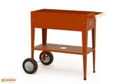 Carré Potager Sur Pieds Avec Roulettes - Barcelona -Garantia Boutique lit culture plantation potager pieds