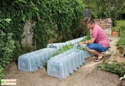 Garantia Lot De 3 Mini Serres De Jardin Tunnels Sunny