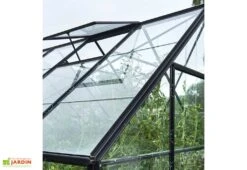 Halls Serre De Jardin En Aluminium Et Verre Horticole Universal 128 – 9,9 M² 12 Halls Serre De Jardin En Aluminium Et Verre Horticole Universal 128 – 9,9 M² -Garantia Boutique lucarne toit serre verre universal 128