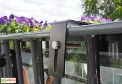 Mini Serre De Balcon En Verre Trempé – Juliana Balcony -Garantia Boutique mini serre jardin verre trempe aluminium juliana balcony 4