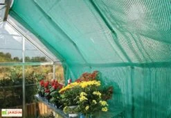 Toile D’Ombrage Pour Serre De Jardin Palram Kit De 230 X 265 Cm -Garantia Boutique ombrage serre jardin palram canopia 1