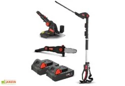 Outil De Jardinage 3 En 1 : Taille-haies, élagueuse Et Coupe Bordures – 20 V