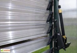 Système D'ouverture Automatique D'évent Latéral Palram-Canopia -Garantia Boutique ouverture automatique fenetre persiennes serre palram 2