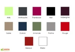 Pot De Fleurs En Plastique Square S Simple Ou Double Paroi (60 X 60 Cm) -Garantia Boutique palette 3 4