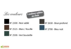 Porte Supplémentaire Pour Serre Chambord Ou Versailles -Garantia Boutique porte accessoire serre chambord ou versailles aluminium laque 5 coloris 1