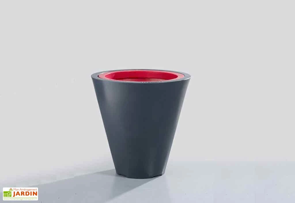 Pot De Fleurs En Plastique Colors Open S Simple Ou Double Paroi (Ø60 X 60 Cm) 3 Pot De Fleurs En Plastique Colors Open S Simple Ou Double Paroi (Ø60 X 60 Cm)