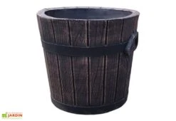 Roto Bac à Fleurs Polka 3 Dimensions : 35x31,5 Cm - 40x35,5 - 49,5x43,5 -Garantia Boutique pot de fleurs 6689