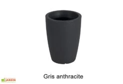 Pot De Fleurs Polyéthylène Hydra H50 Ø36 (pls. Coloris) -Garantia Boutique pot fleur exterieur polyethylene hydra 50cm 4