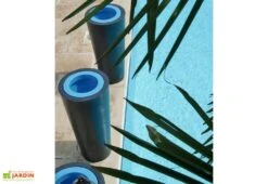 Pot De Fleurs En Plastique Colors Up S Simple Ou Double Paroi (Ø40/27 X 80 Cm) -Garantia Boutique pot fleurs double paroi 1