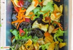 Potager Sur Pieds Balcomposteur Et Composteur Intégré – Bois Douglas -Garantia Boutique potager urbain jardiniere bois composteur francais 3