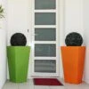 Pot De Fleurs En Plastique Stark S Simple Ou Double Paroi (40/27 X 80 Cm) 2 Pot De Fleurs En Plastique Stark S Simple Ou Double Paroi (40/27 X 80 Cm) -Garantia Boutique pots fleurs double paroi