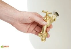 Garantia Récupérateur Eau De Pluie Cuve Aérienne Élégance 180 Cm – 400 L -Garantia Boutique recuperateur eau pluie cuve aerienne decorative elegance garantia 400l 5