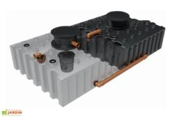 Cuve De Récupération D’eau De Pluie Enterrée – 8000 L Plate -Garantia Boutique recuperateur eau pluie enterree plat greenlife 8000l biovitor