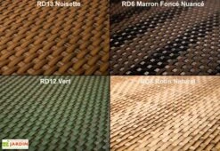 Jardinière En Résine Tressée Cube 46x46x46cm (l,l,h) -Garantia Boutique resine tressee coloris 2 17