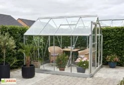 Halls Serre De Jardin En Aluminium Et Verre Trempé Popular 86 - 5 M²