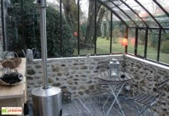 Serre Adossée Ancienne En Aluminium Et Verre Trempé 4mm Chambord 455x280 -Garantia Boutique serre ancienne en aluminium et verre trempe 4mm chambord 1 1