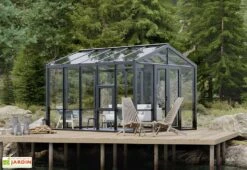 Serre De Jardin En Bois Et Verre Trempé – Myosotis