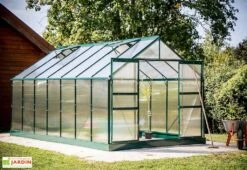 Serre De Jardin Polycarbonate 10,37m² Avec Base + 4 Lucarnes -Garantia Boutique serre de jardin polycarbonate 10 37m avec base 4 lucarnes 3