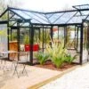 Serre De Jardin Orangerie 22,59 M² -Garantia Boutique serre geante orangerie acd 22m2 noir