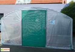 Serre Tunnel Tonneau En Polyéthylène 24 M² - 4 Saisons Plus 6 X 4 M -Garantia Boutique serre jardin 4 saisons plus 600 4