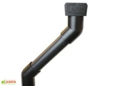 Serre De Jardin Adossée En Verre Lams 1,3 M² - Melissa Alu Naturel -Garantia Boutique serre jardin adossee aluminium verre trempe melissa 5