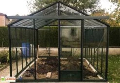 Serre De Jardin En Aluminium Et Verre Trempé Essentia 16,4 M² -Garantia Boutique serre jardin aluminium essentia 530x309 cm