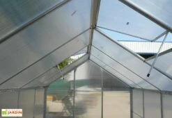 Serre De Jardin Polycarbonate 6,03 M² (192x314) -Garantia Boutique serre jardin aluminium polycarbonate 192x314cm 2