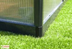 Serre De Jardin En Aluminium Et Polycarbonate Glory 14,7 M² - Grise 13 Serre De Jardin En Aluminium Et Polycarbonate Glory 14,7 M² - Grise -Garantia Boutique serre jardin aluminium polycarbonate glory 14 7 m 7