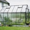 Halls Serre De Jardin En Aluminium Et Polycarbonate Magnum 128 – 9,9 M² -Garantia Boutique serre jardin aluminium polycarbonate magnum 128
