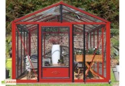 Serre De Jardin En Aluminium Et Verre Trempé Supra 12 M² -Garantia Boutique serre jardin aluminium supra 315x380 cm