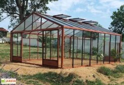 Serre De Jardin En Aluminium Et Verre Trempé Supra 27,8 M² -Garantia Boutique serre jardin aluminium supra 604x460 cm 5