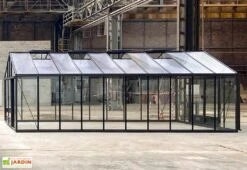 Serre De Jardin En Aluminium Et Verre Trempé Supra 34,7 M² -Garantia Boutique serre jardin aluminium supra 753x460 cm 2