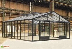 Serre De Jardin En Aluminium Et Verre Trempé Supra 34,7 M² -Garantia Boutique serre jardin aluminium supra 753x460 cm 3