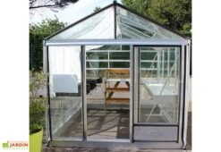 Serre De Jardin En Aluminium Et Verre Trempé Luxia 12,5 M²