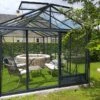 Serre De Jardin En Aluminium Et Verre Trempé Luxia 16,4 M² -Garantia Boutique serre jardin aluminium verre trempe luxia 164m