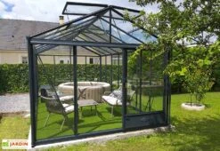 Serre De Jardin En Aluminium Et Verre Trempé Luxia 16,4 M²