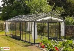 Serre De Jardin En Aluminium Et Verre Trempé Supra 28,6 M²