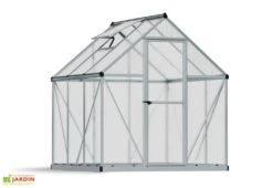 Serre De Jardin Grise Polycarbonate Aluminium 2 X 2 M – Mythos 6x6 -Garantia Boutique serre jardin palram canopia mythos 6x6 1