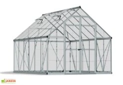 Serre De Jardin En Aluminium Et Polycarbonate Octave 9 M² -Garantia Boutique serre jardin palram canopia octave 9m2 4