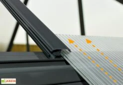 Serre De Jardin Polycarbonate Et Aluminium Victory Orangerie - 11 M² -Garantia Boutique serre jardin palram polycarbonate aluminium orangerie 9m2