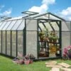 Serre De Jardin Polycarbonate Et PVC 5 X 2,5 M – Hobby Gardener 8x16 -Garantia Boutique serre jardin rion pvc vert polycarbonate hobby gardener 8x16 3