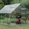 Serre Jardin Aluminium Verre Oliver 9,9 M² – Plusieurs Coloris 2 Serre Jardin Aluminium Verre Oliver 9,9 M² – Plusieurs Coloris -Garantia Boutique serre jardin verre aluminium oliver introgrow 3