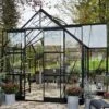 Halls Serre De Jardin En Aluminium Et Verre Trempé Garden Room 12,9 M² -Garantia Boutique serre jardin verre garden room black