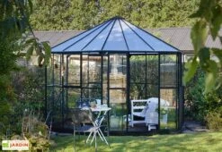 Garantia Boutique -Garantia Boutique serre verre halls atrium noir