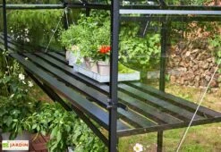 Table De Jardinage En Aluminium Pour Serre Halls Qube 66 (64 X 182 Cm)