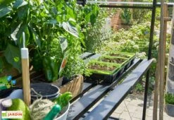 Table De Jardinage En Aluminium Pour Serre Halls Qube 66 (64 X 182 Cm) -Garantia Boutique table culture aluminium serre halls qube 66 64 182 cm 3