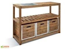 Table De Jardinage En Bois Traité Choko